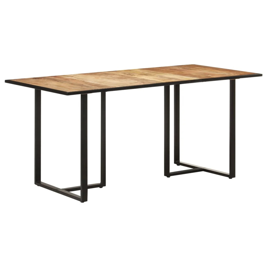 63" Rough Mango Wood Dining Table Y3261