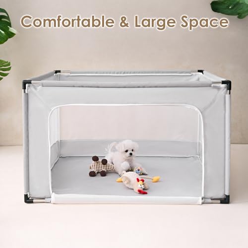 42x42x26 Inches Dog Playpen with Door V874