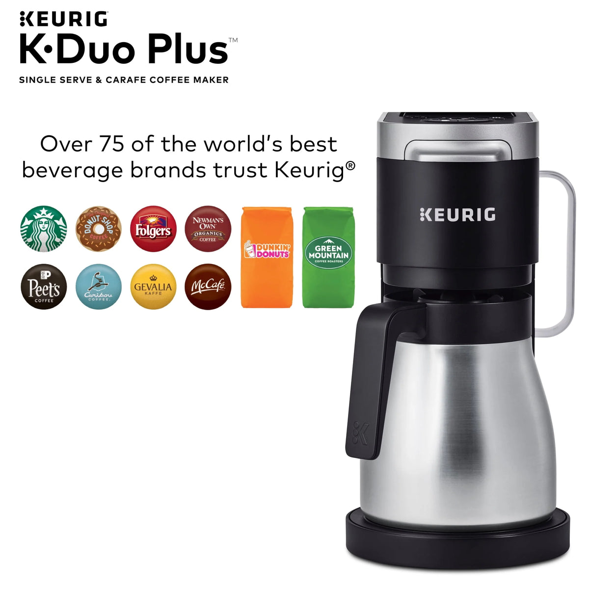 Single Serve & Carafe Coffee Maker D853