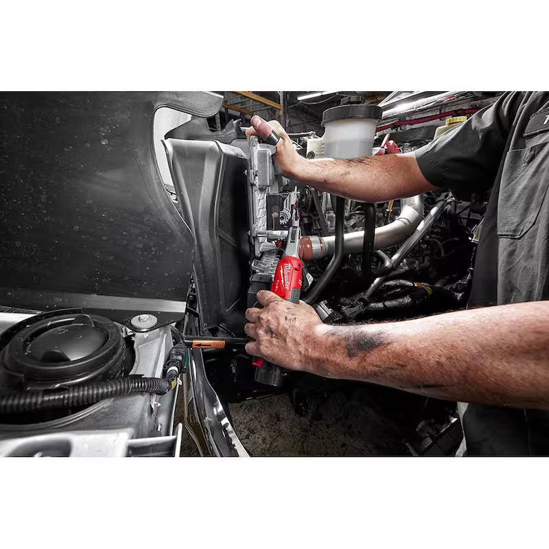 12V Lithium-Ion Brushless Cordless 3/8 in. Ratchet and 1/4 in. Right Angle Die Grinder C71232