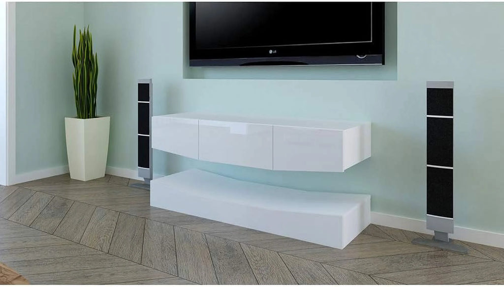 Modern TV Cabinet with LED Light High Gloss TV Stand K248541