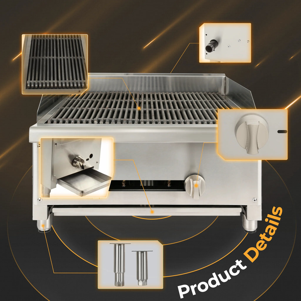 24 Charbroiler with Lava Rock Q198516