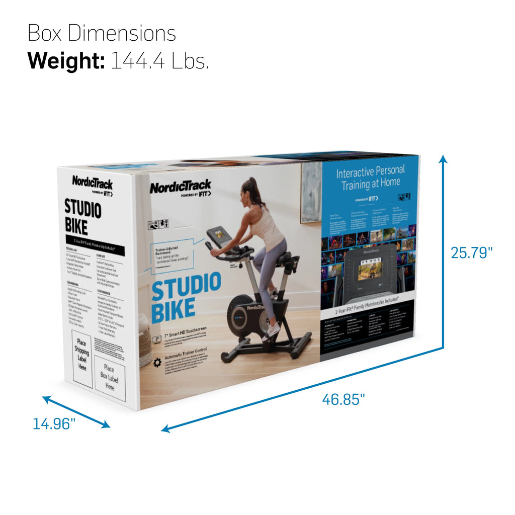 Exercise Bike with Touchscreen S61772