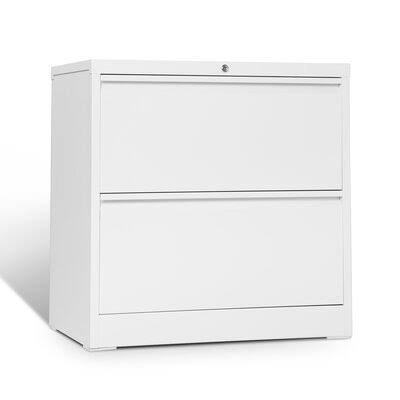 2 Drawer Folding Lateral File Cabinet J870982