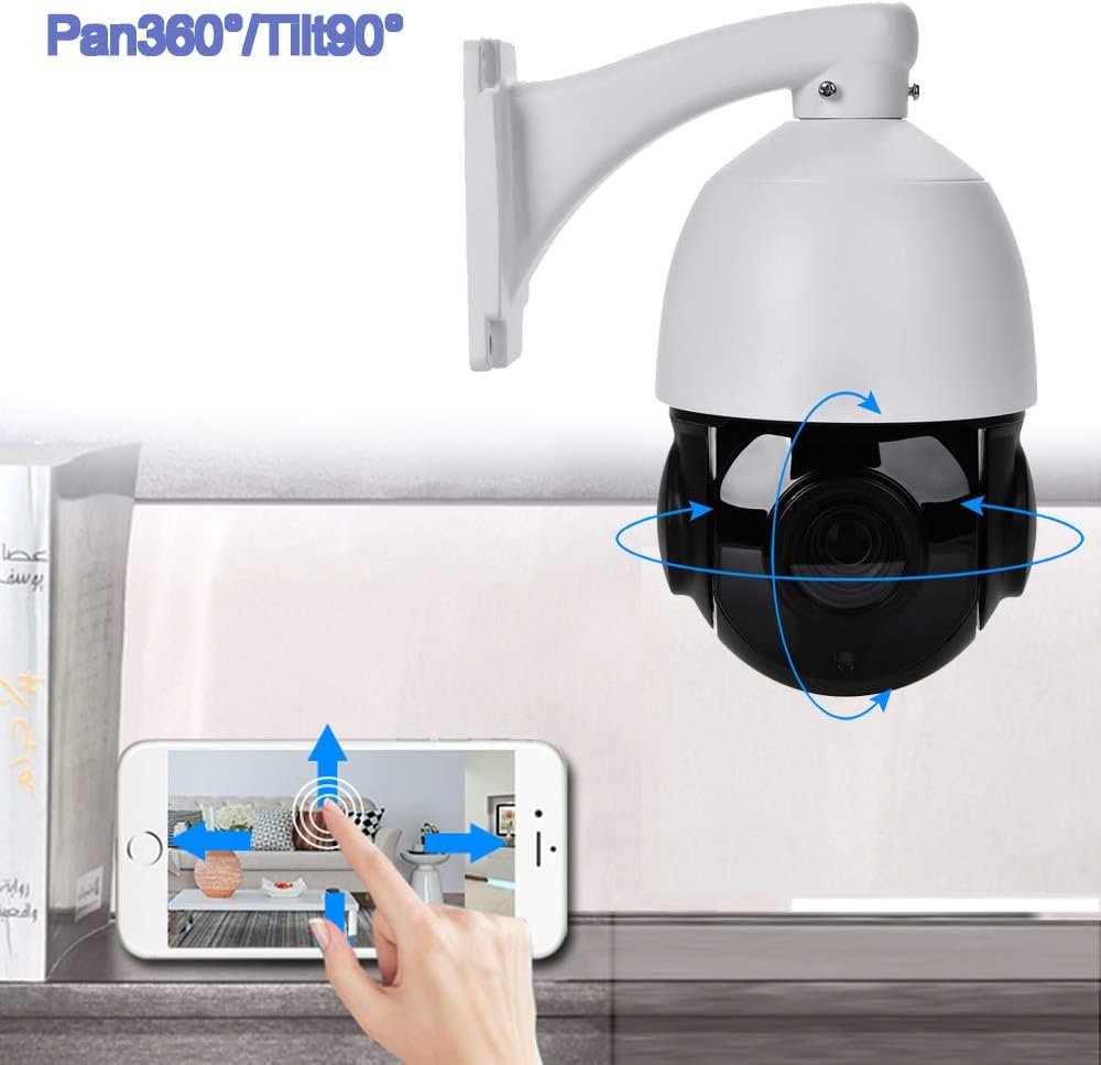 5MP PTZ IP POE Dome Security Camera 30x Optical Zoom W860111