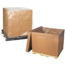 Clear Pallet Covers 4 Mil 25/Case Q822