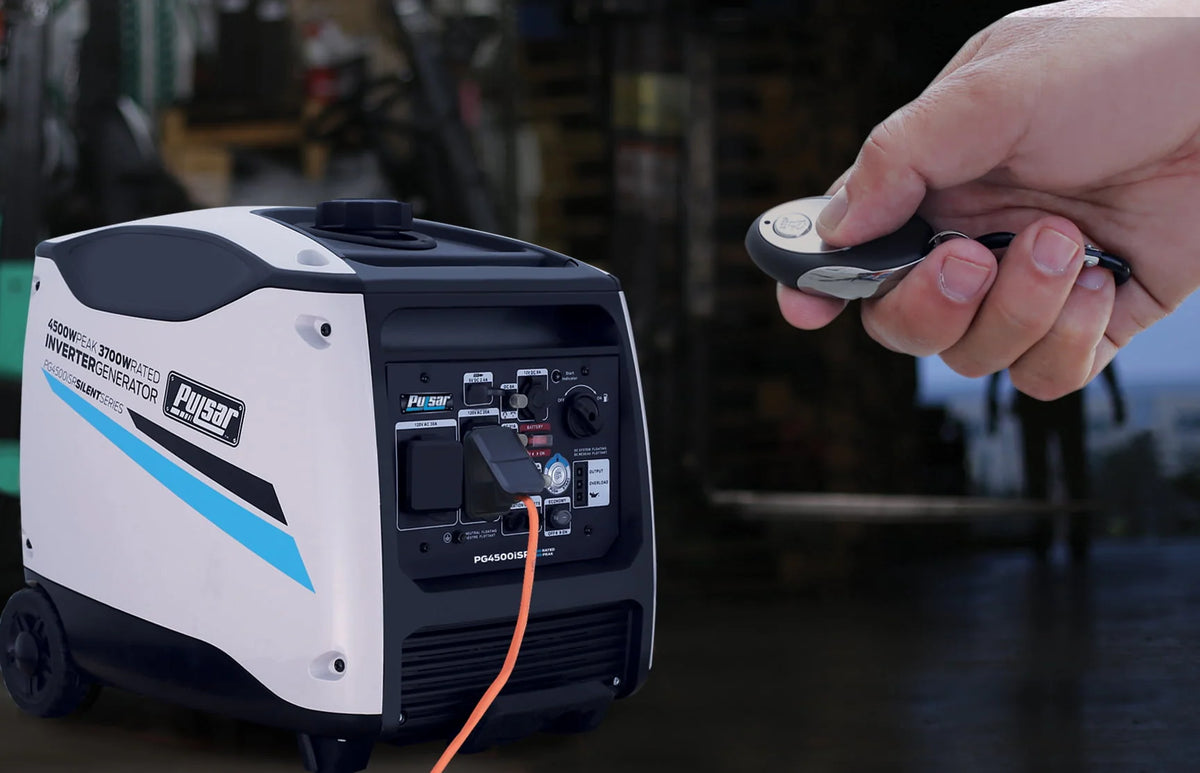 4500W Inverter Gas Powered Generator with Remote Start U8974