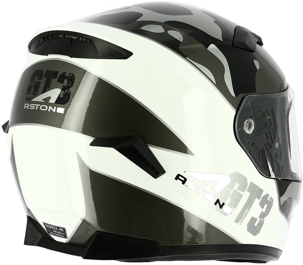 Camo Helmet White M J128