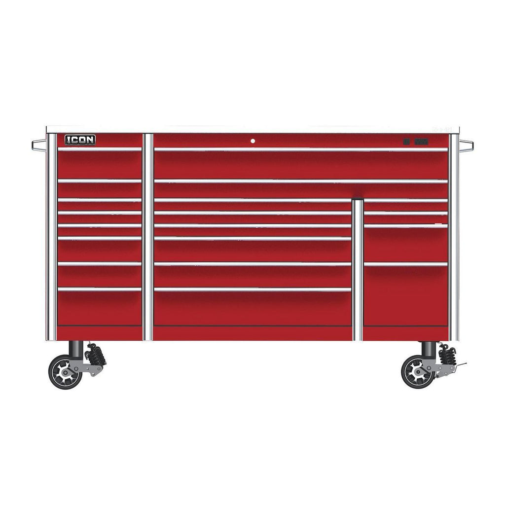 73 in. x 25 in. Red Roll Cab Z660402