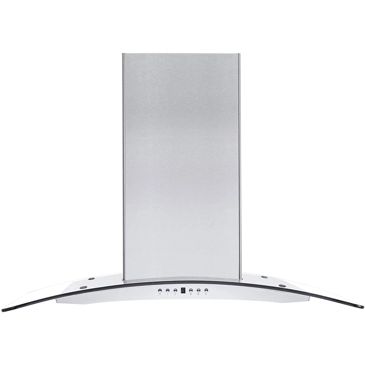 36" Island Ceiling Mount Range Hood Stainless Steel Glass R758872