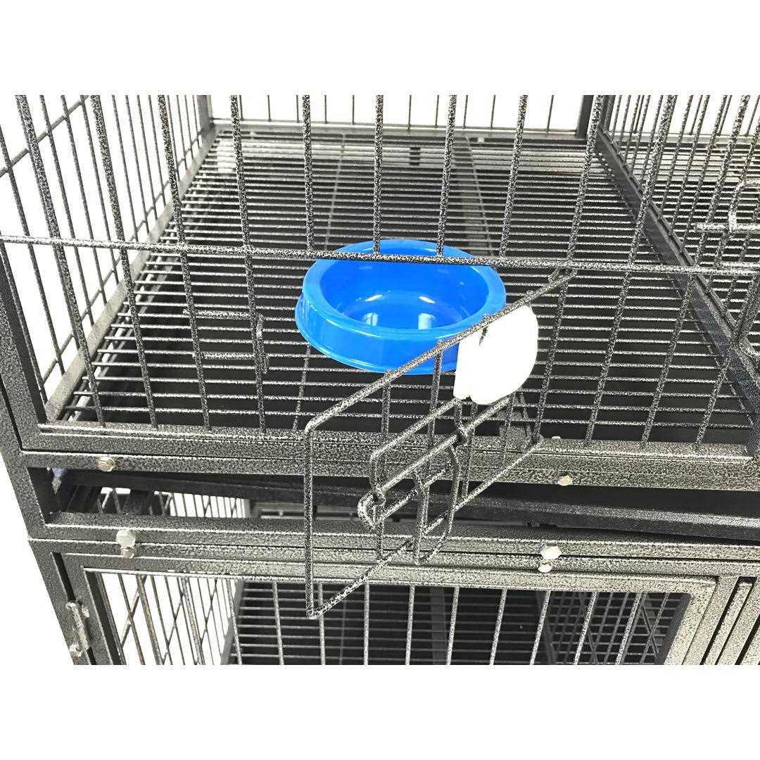 37 in. Heavy Duty Stackable Dog Crate I423