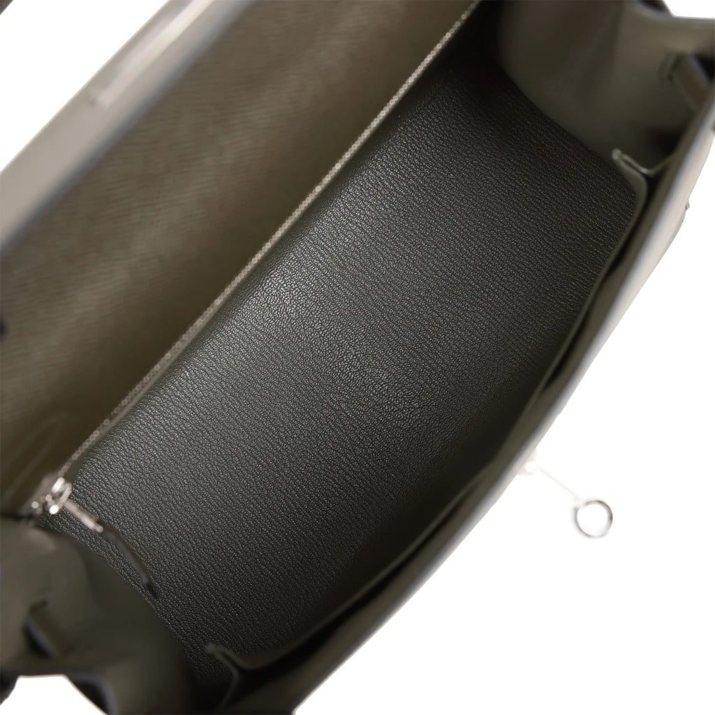 Vert De Gris Epsom Palladium Hardware Bag K488533