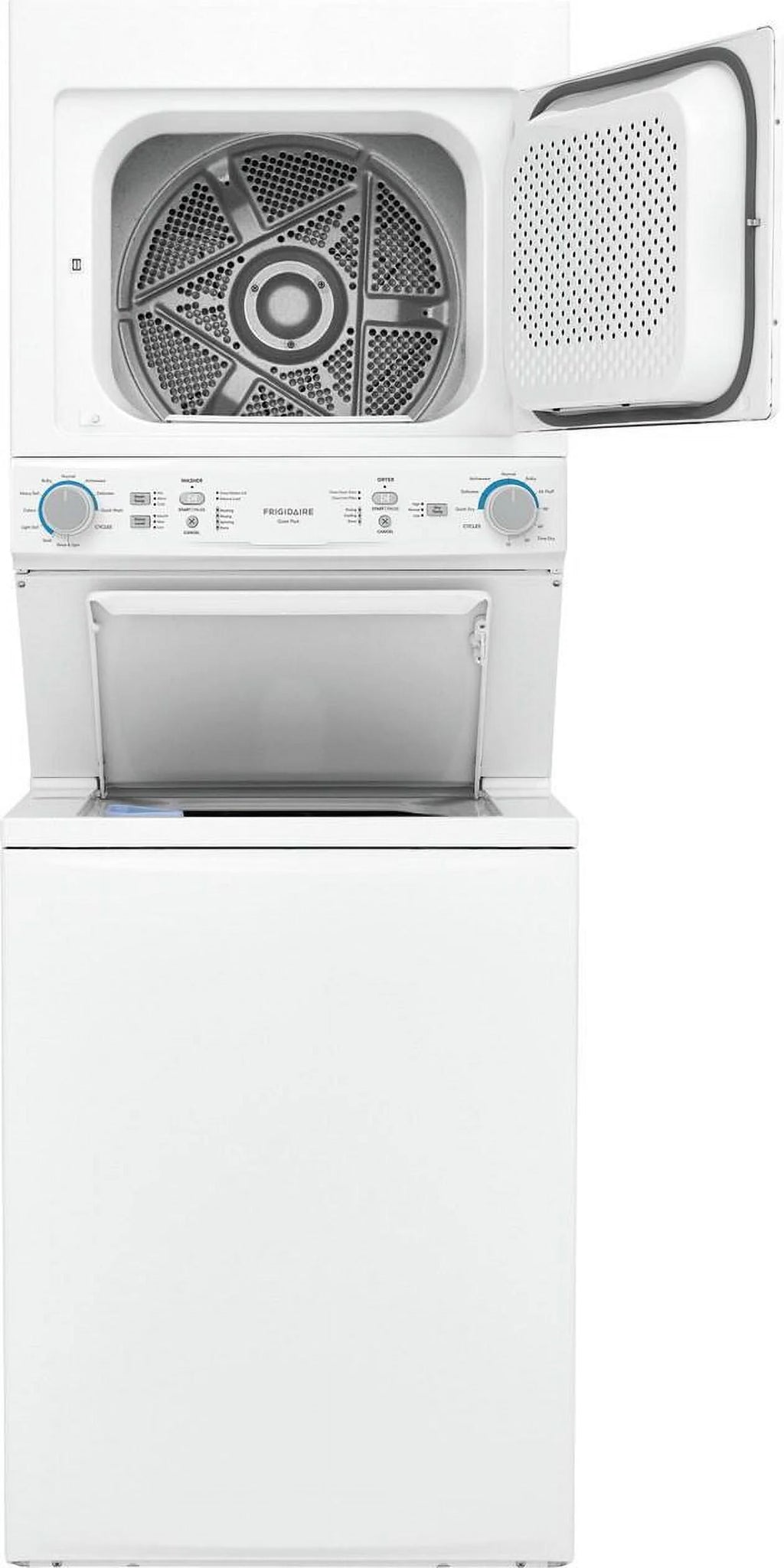 White Electric Washer Dryer Laundry Center W290541