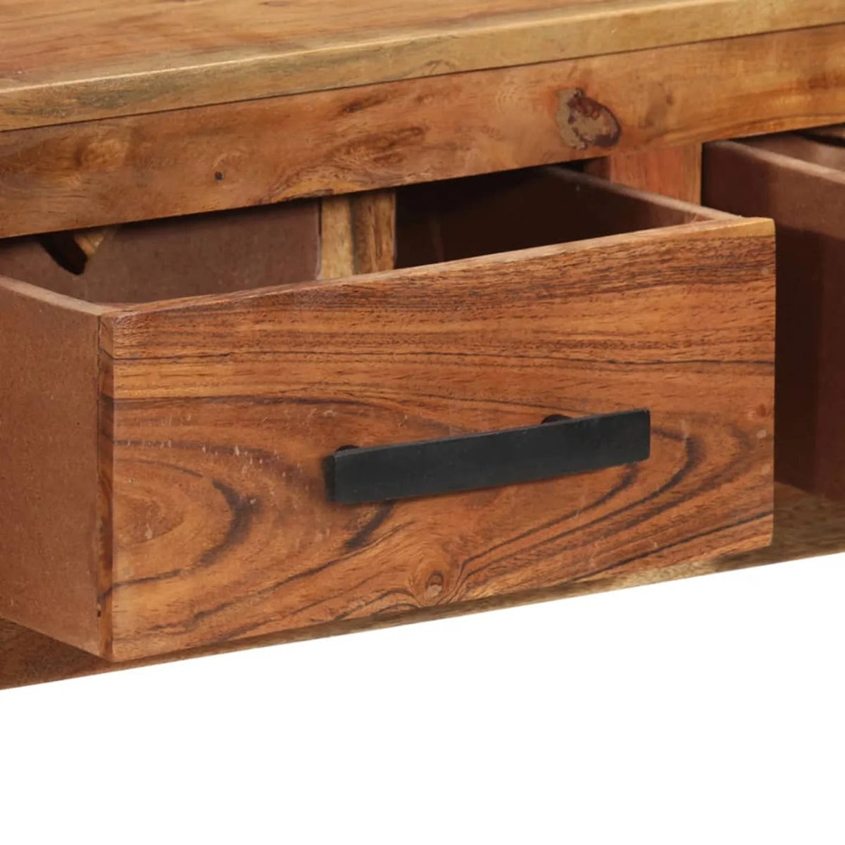 Solid Acacia Wood Sideboard with 3 Drawers K920