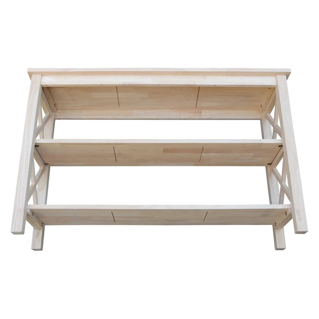 48" Console Table in Washed Gray Taupe I43043