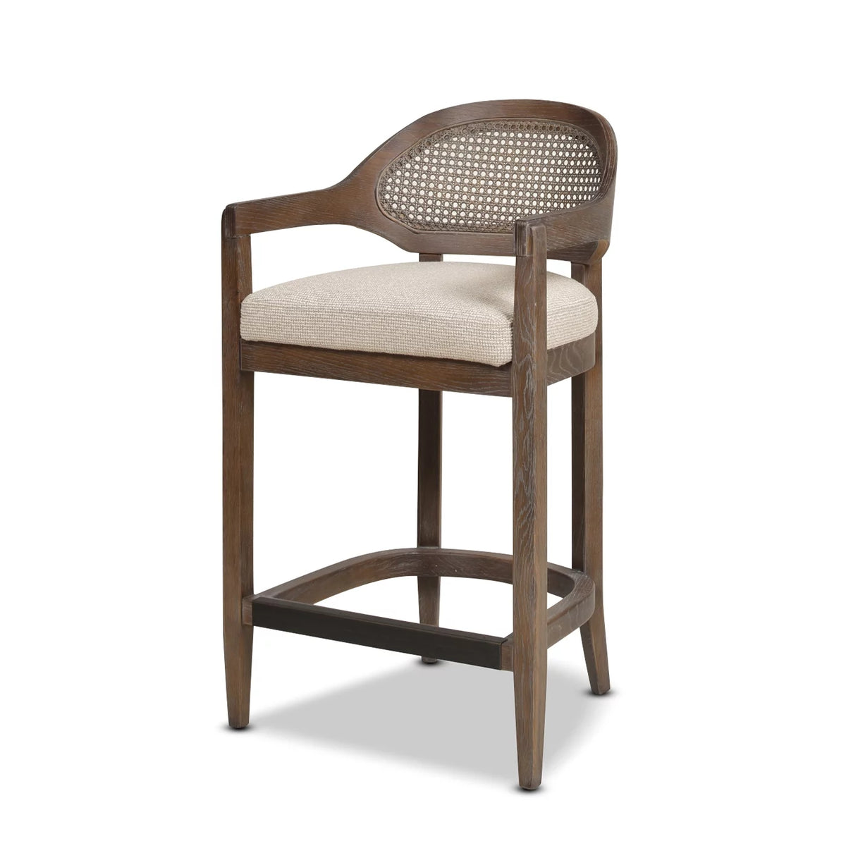 26" Cane Back Counter Stool U740402