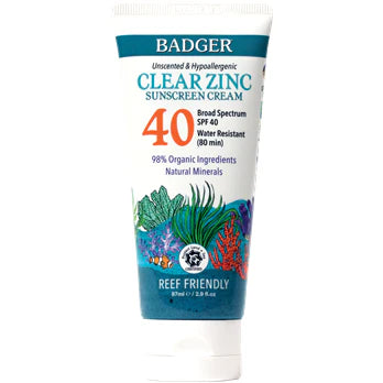 SPF 40 Zinc Sunscreen 2.9oz Tube A969
