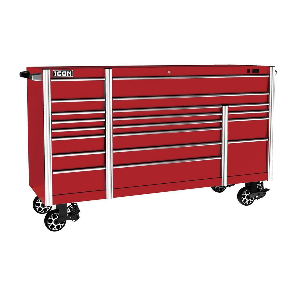 73 in. x 25 in. Red Roll Cab Z660402