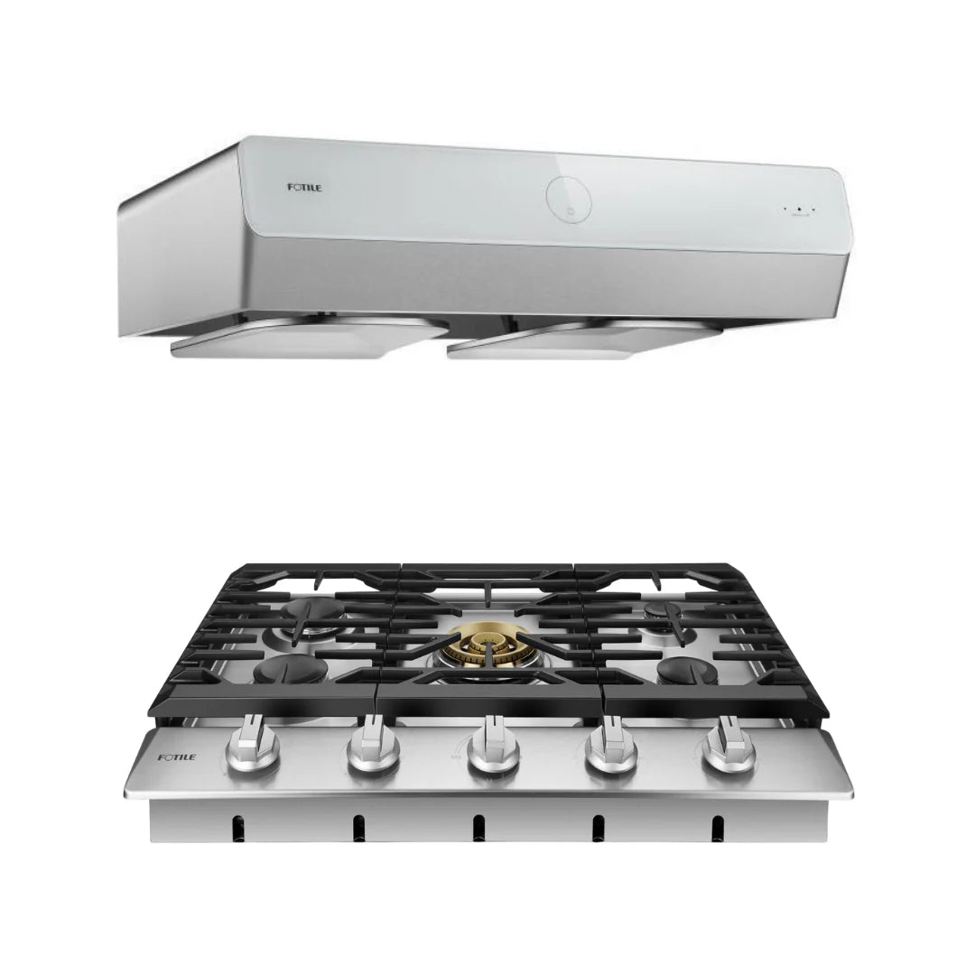 30 Inch Cooktop and Under Cabinet Range Hood B586