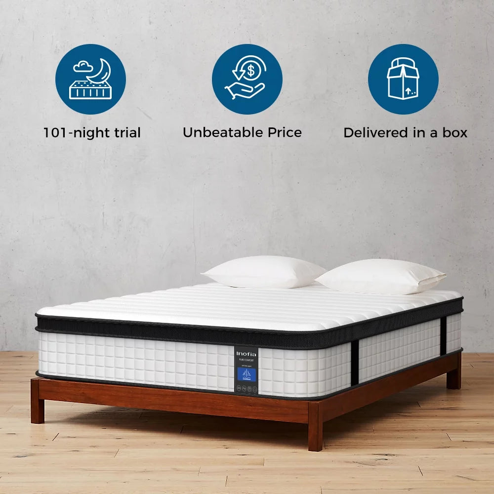 10 inch Hybrid Twin XL Memory Foam Mattress P87815