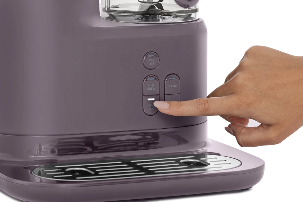 Single Serve Iced and Hot Coffee Maker and Blender V87588