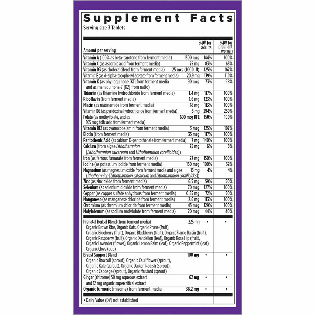 Prenatal Multivitamin W1723