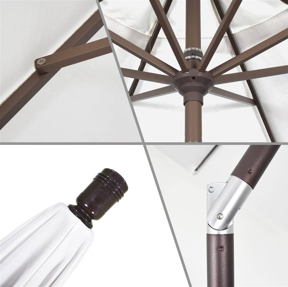 9 ft. Auto Tilt Olefin Umbrella E713