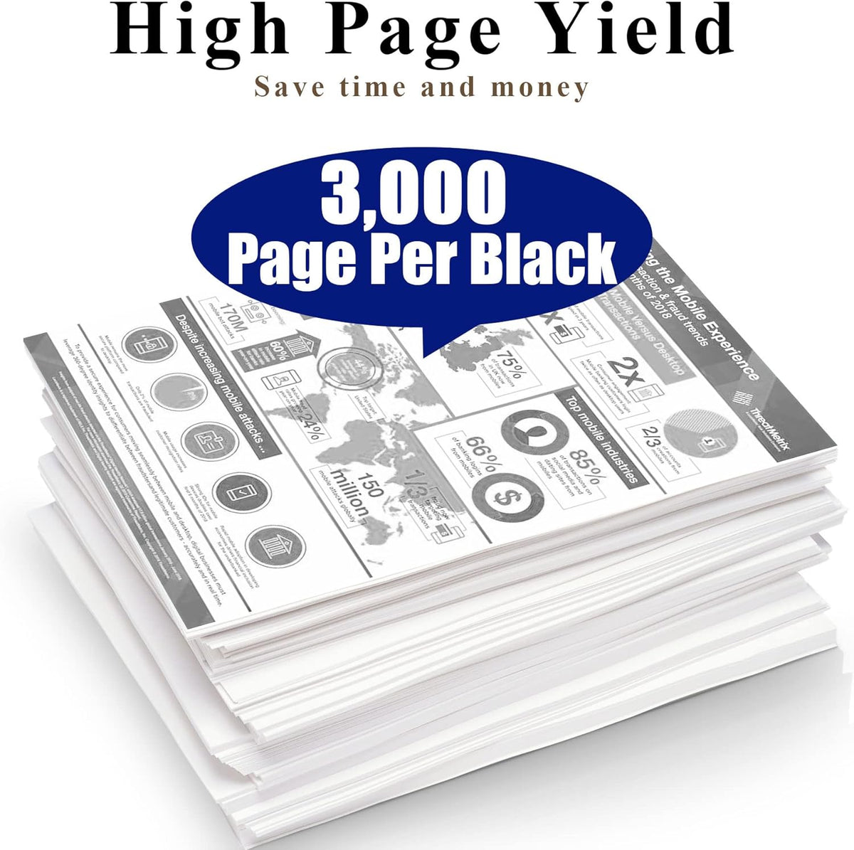 Black 2-Pack Compatible 49A Toner Cartridge B667