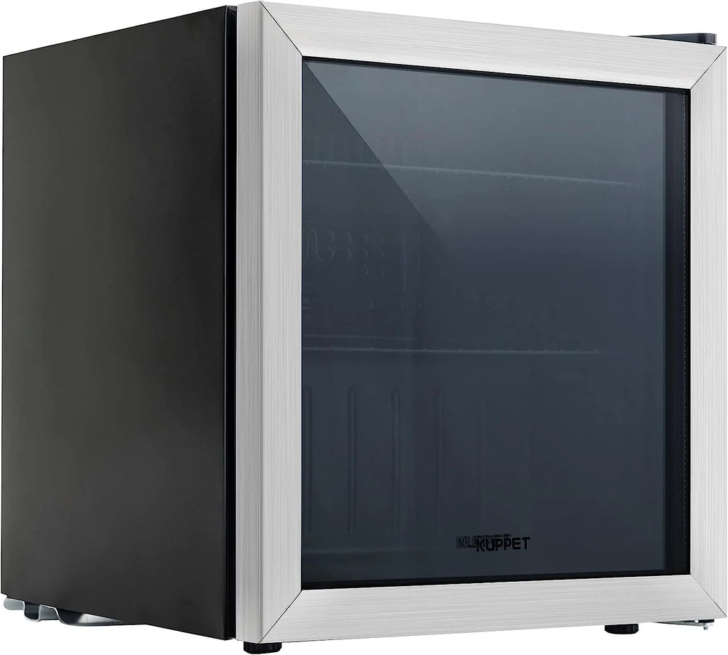 70 Can Beverage Refrigerator 1.6 Cu.ft Glass Door Q933