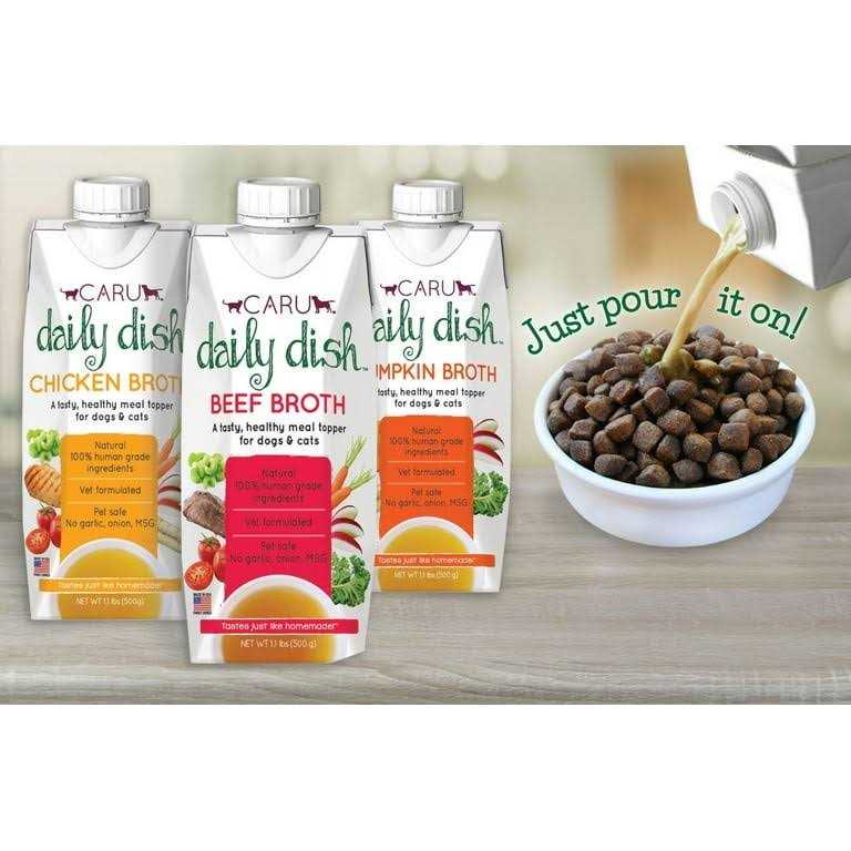Beef Broth Meal Topper for Cats & Dogs H698