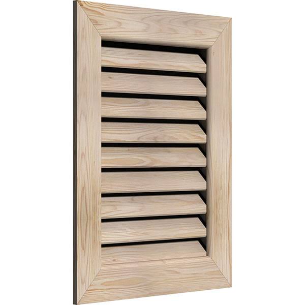 Unfinished Smooth Pine Gable Vent H846742