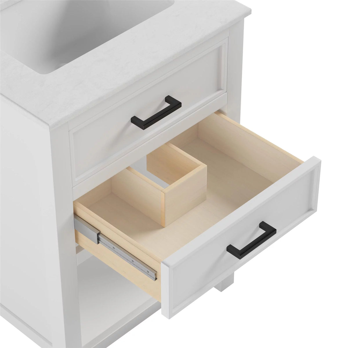 24 Inch Bathroom Vanity with Ceramic Sink A9751