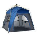 4 Person Pop Up Tent with Windows and Doors J541