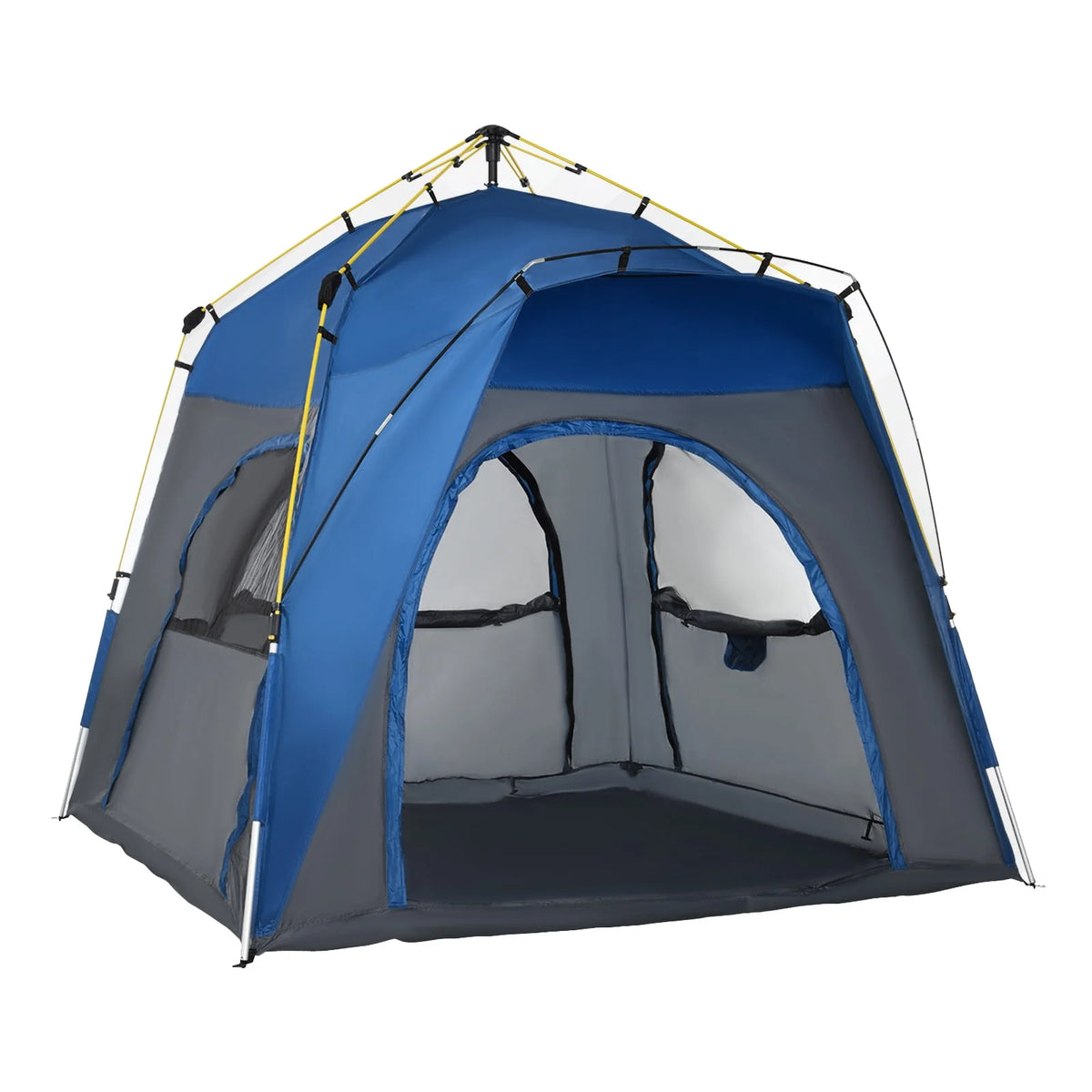 4 Person Pop Up Tent with Windows and Doors J541