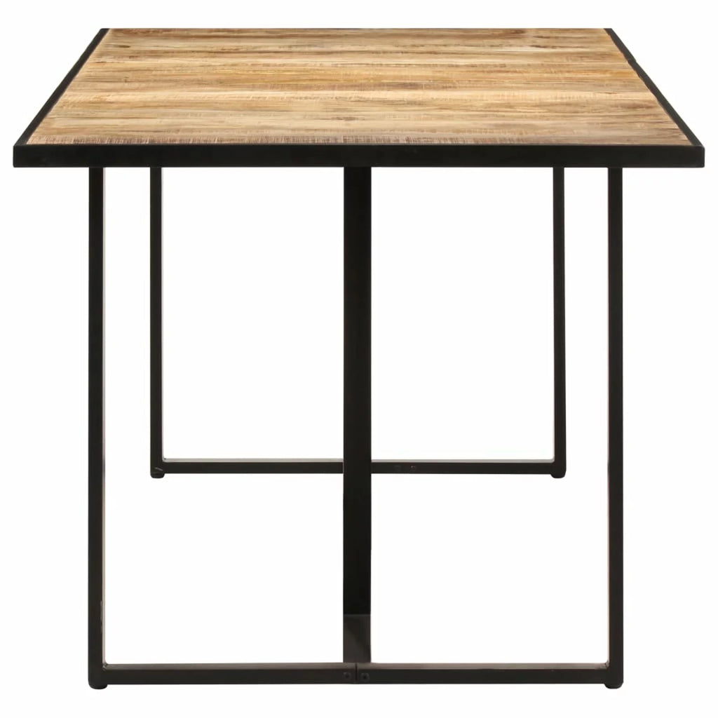 63" Rough Mango Wood Dining Table Y3261