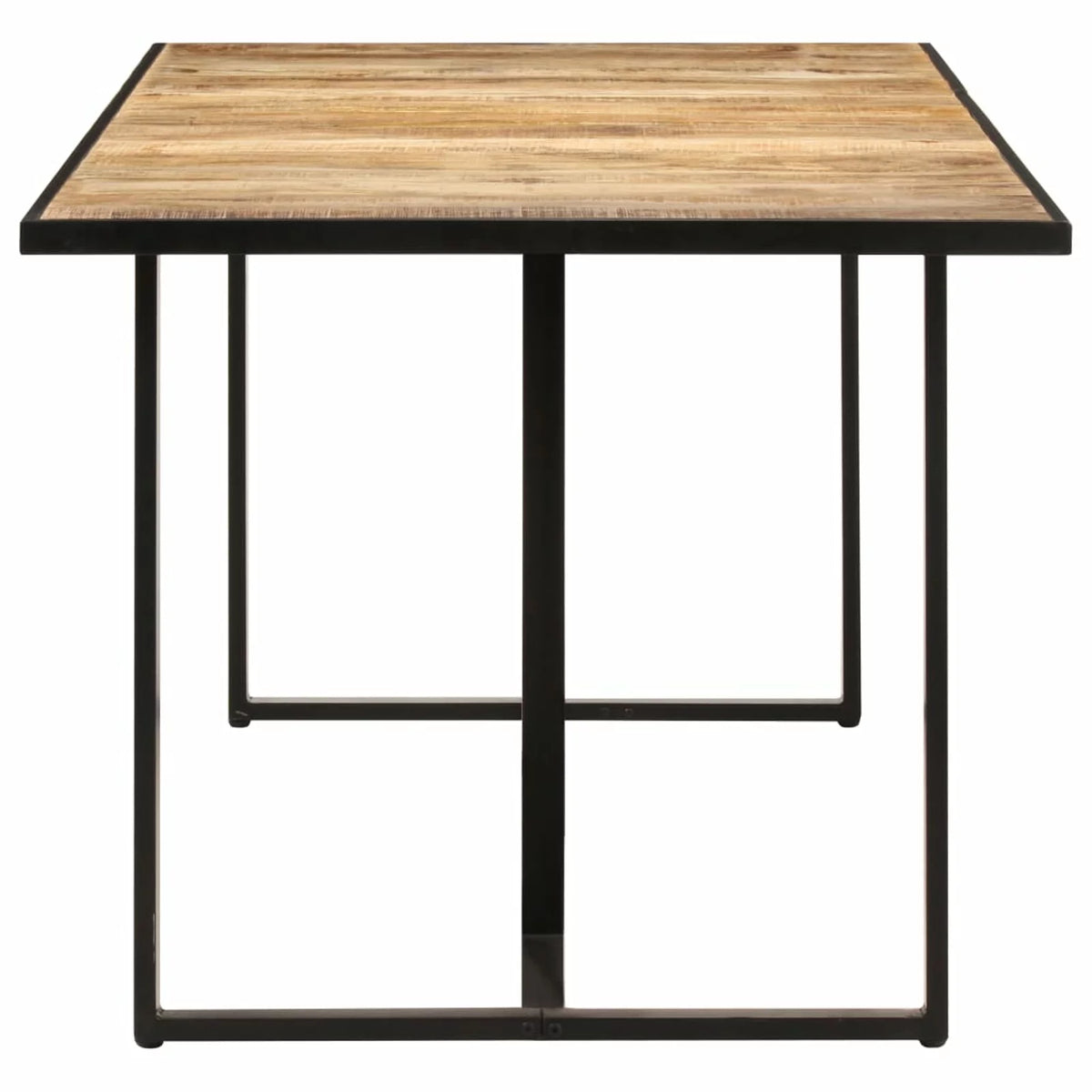 63" Rough Mango Wood Dining Table Y3261