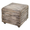 Contemporary Mango Wooden Cube Table U885