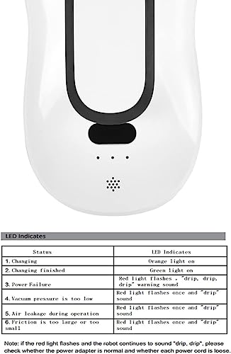 Window Cleaning Robot Vacuum with Ultrasonic Water Spray and Remote Control Q92981