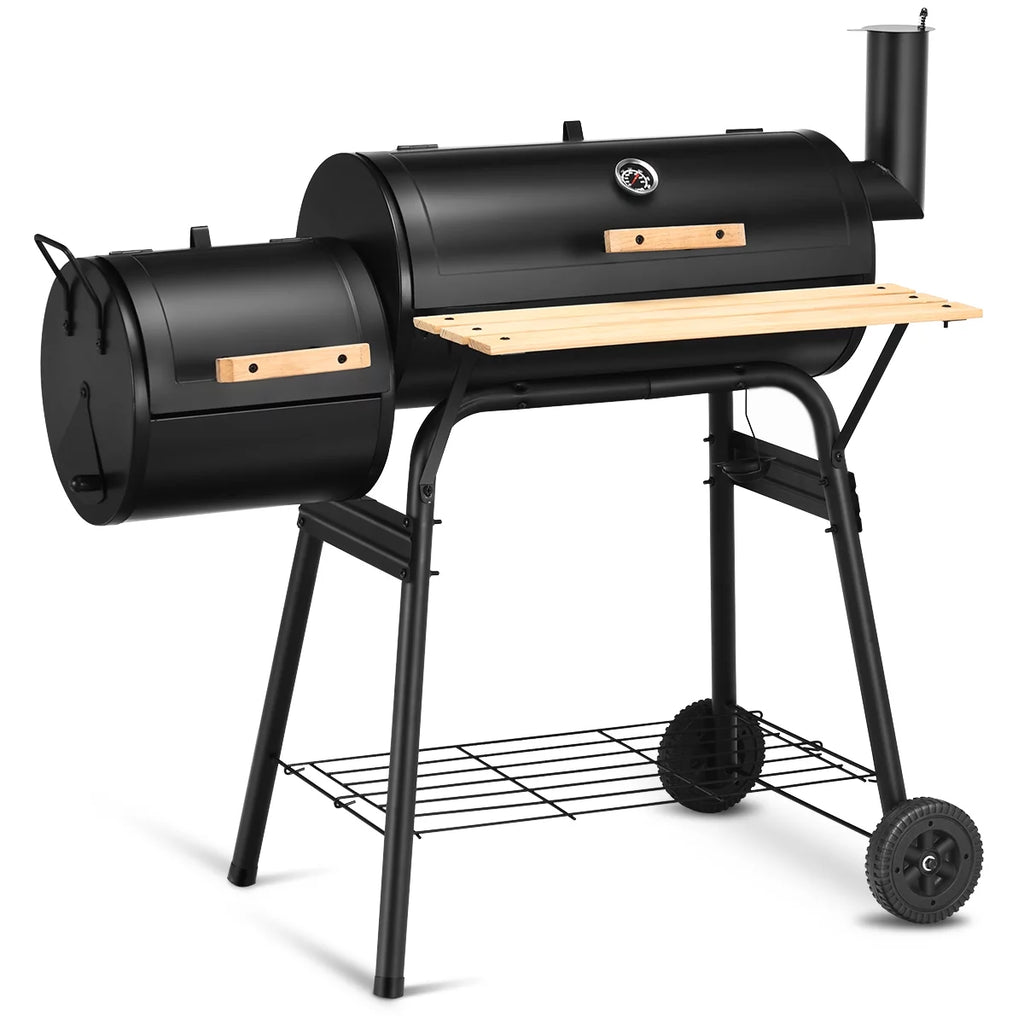 Outdoor Charcoal BBQ Grill Smoker R485165