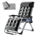 Zero Gravity Chair with Side Table, Padded Lounge Chair, Black F391222