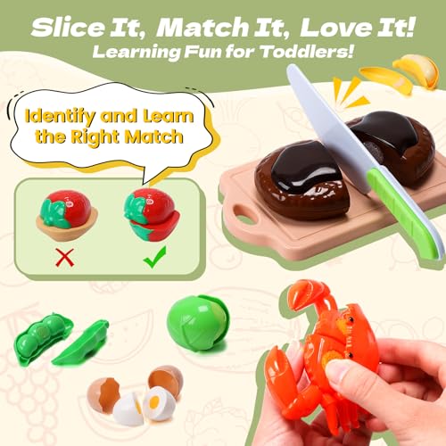 51 Pc Mini Play Kitchen Accessories Playset with Pots Pans Utensils I83562