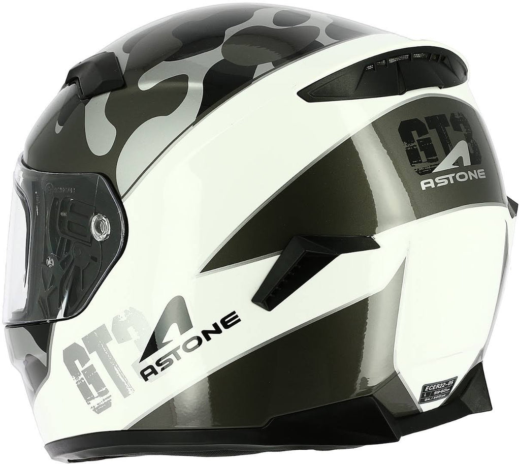 Camo Helmet White M J128