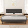 Twin Size Upholstered Platform Bed Frame U77896
