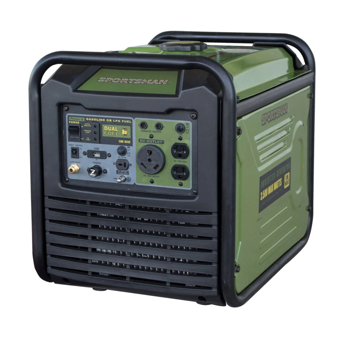 3,500-Watt Dual Fuel Inverter Generator V77993