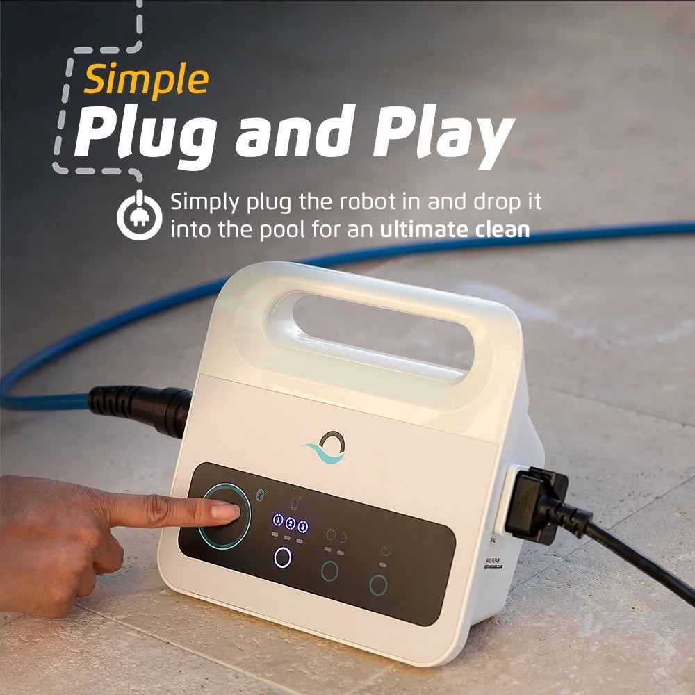 Robotic Pool Vacuum Cleaner with Ultra-Fine Filters N2700