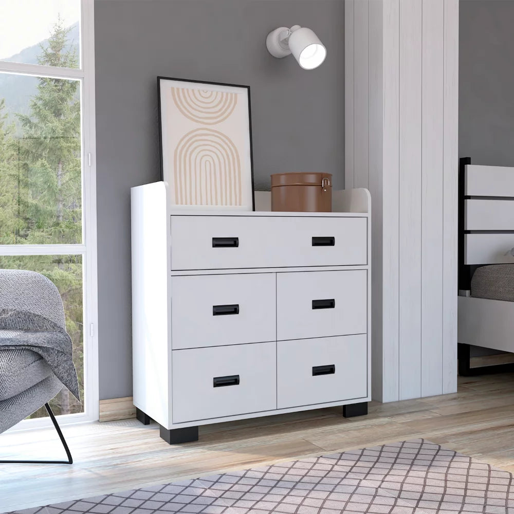 White Dresser B49400