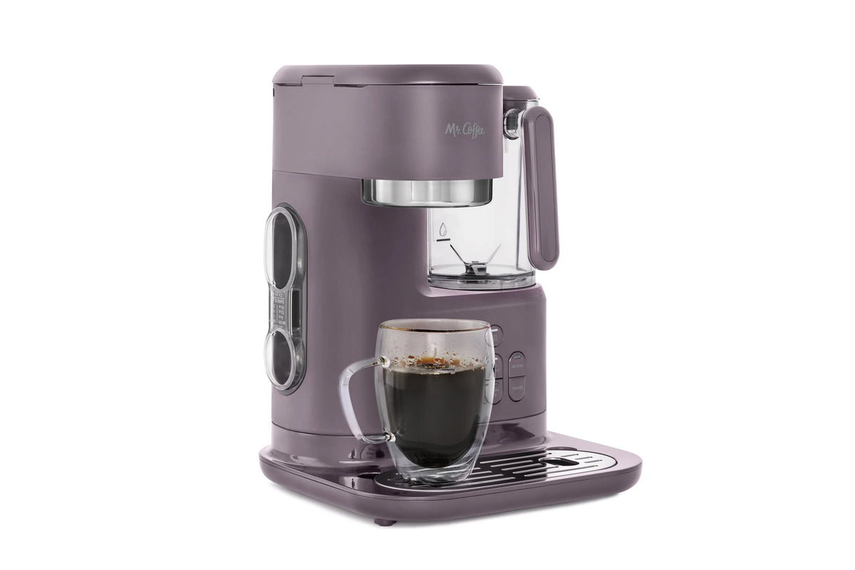 Single Serve Iced and Hot Coffee Maker and Blender V87588