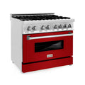 6 Burner Dual Fuel Range Stainless Steel E85879