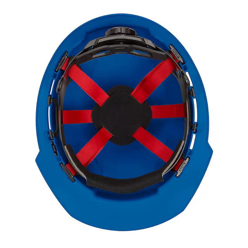 Blue Type 1 Class C Vented Hard Hat 10-Pack X4188