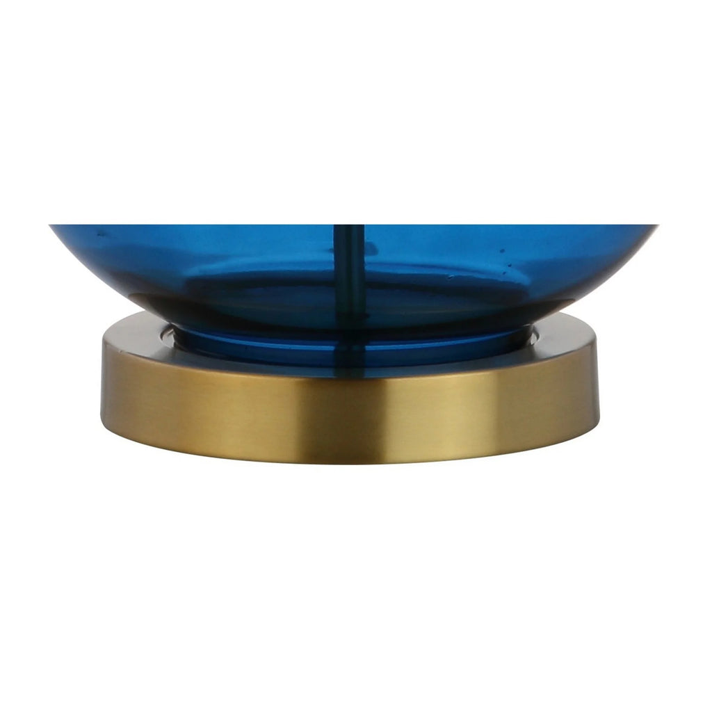 Glass LED Table Lamp Set of 2 J62430